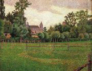 Lucien Pissarro The Church at Gisors oil painting reproduction